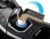 G7 무선 FM 송신기 USB 충전기 어댑터 핸즈프리 LCD MP3 플레이어 음악 지원 TF 자동차 충전기