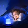 LED RGB 원격 제어 나이트 라이트 USB 분위기 램프 어린이 BedroomLamp 장식 다채로운 캠핑 랜턴 휴일 파티