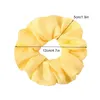 Satin Solid Hair Scrunchies Women Elastic Hair Bands Stretchy Scunchie Girls Headwear Silky Loop Ponytail Holder 34 Färger M2577