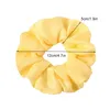 Satin Solid Hair Scrunchies Women Elastic Hair Bands Stretchy Scrunchie Girls Headwear Silky Loop Ponytail Holder 34 Colors M2577