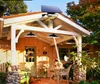 Solar Courtyard retro lampa utomhus vattentätt landskap trädgård villa en drag två split