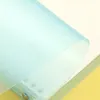 Frosted Transparent Coil Notebook Office School PP A5/B5 Metal Colorful Loose-leaf Notebook Thin Removable Waterproof CoverNotepad VT1467