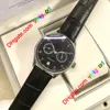 Wysokiej jakości luksusowe mężczyzn zegarki automatyczne mechaniczne rezerwę mocy zegarek skórzany zegarek rekreaur nurkowanie sportowe fashi185c