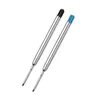 Navuls 10 stks metalen balpen blauw rode zwarte inkt medium roller ball pennen bijvuld voor Parker School Office Stationery Supplies