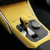 Alcantara Wrap Auto Dashboard Decoratie Gear Shift Knop ABS Cover Trim Auto Styling voor BMW 3 Serie G20 G28 325LI 325i 2020 ~