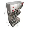 Machine à cône de pizza de haute qualité et four à pizza en acier inoxydable avec vitrine vente bas price110V/220V