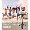 Hot 3 w 1 Q01 Mini Selfie Monopod Statyw Przenośny Bezprzewodowy Bluetooth Selfie Stick z pilotem Składany uniwersalny dla inteligentnego telefonu