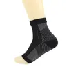 1Pair Nyaste Comfort Foot Anti-trötthet Män / Kvinnor Kompression Strumpor Ärm Elastiska Bomull Strumpor För Män / Kvinnor Guard Ankel