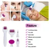 6 1 Cilt Bakımı Dermaroller Titanyum Damga 80 Paslanmaz Çelik Mikro İğne Derma Roller Set 12/300/720/1200 İğneler Microneedle Terapi