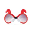 Loverly Dog Lunettes de soleil couleur bonbon Mignon Doggy Lunettes de soleil UV400 Enfants Lunettes 5 couleurs en gros