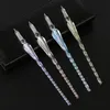 1 Pc 0.7mm Glass Drip Fountain Pen Vintage Glass Dip Dipping Pen Signature Filling Ink Fountain Pens Writing Tools