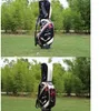 Die Stickerei Bat Golf Cart Bag Auto Golf Club Tasche Light PU Leder Unisex Golf Ball Bag Sport Umweltschutz 43502223