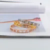 2014 moda argento rosa oro giallo acciaio inossidabile 316L numeri romani cavi bracciale gioielli per le donne4248494