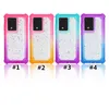 Glitter Sparkle Bling Cases na iPhone 12 11 Pro Max XS Max XR X 8 7 6 Plus Ciała Ciała Cztery narożniki Ochronna Ochronna