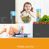 Blender Juicer Blende Cup Fruit Mixer Grinder Portable Personal Size Eletric Ricaricabile Bottiglia d'acqua 380ml con USB