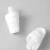 Bottiglie per pompa airless vuote in plastica bianca da 5 ml/10 ml/15 ml Contenitore cosmetico per bottiglia di lozione per pressione sotto vuoto all'ingrosso