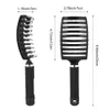 Hårbotten Massage Comb Anti-static Borste Borstle Nylon Dusch Våt Curly Detangling Salong Kammar För Kvinnor Hår Styling Verktyg Gratis Ship 3pcs