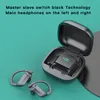 258 TWS Moda Earhook Earbuds Kulaklık Kulaklığı 9d Surround Ses Spor Bluetooth LED ekran şarj kutusu
