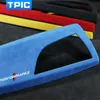 Alcantara Wrap ABS Kapak Araç Merkezi Konsolu Gösterge Paneli M Performans Çıkartmaları BMW F20 F20 F21 F22 F23 1 2 Seri 345I