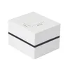 Oglądaj skrzynki Przypadki Turnfinger High Enal Quality Plastic Papier Prezent Pakowanie Białe pudełko jest elegancki piękny stylowy i prosty1