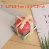 S/M/L Red Apple Candle With Box Fruit Shape Scented Candles Lamp Birthday Wedding Gift Christmas Party Home Decoration Wholesale BH2693 DBC