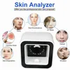 analizador de la piel del rostro digitales