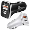 PD FAST Type c QC3.0 Car Charger Car Chargers For Iphone 7 8 x 11 Samsung tablet pc gps