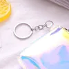 Piccolo portamonete da donna Fashion Laser PVC Clear Girls Portafogli Portamonete femminile Mini Money Key Coin Pouch Regalo di Natale per bambini