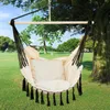 Hammockstol Garden Swing Seat Swing Hanging Chair för studenter vuxna balkong sovrum uteplats1528898
