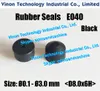 E040 joints en caoutchouc noirs D8.0x6Hmm (10 pièces/sac) ￘0.1-￘3.0mm pour perceuse à petits trous Machine EDM EDMAS,JAPAX,ASTEC,CASTEK,CHARMILLES HD,DRILL