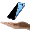 Ци Беспроводное зарядное устройство LED Display Power Banks 10000 мАч для Samsung Зеркало экрана POWERBANK Внешняя батарея беспроводной банк питания
