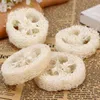 300 pcs Natural Loofah loofah plakjes handgemaakte doe -het -zelf loofah soap gereedschap schonere spons scrubber gezicht zeephouder9301231