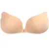 Women Self Adhesive Breast Pad Strapless Blackless Invisible Bra Bra Sticker Silicone Bra Push Up women's underwear J1350