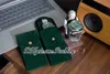 Новый V3 вечные зеленые часы ювелирные изделия Фланалевая дорожная сумка с коллекционной сумкой 70 мм х 130 мм для 126234 116500 116610 126600 часов PureTime дешево