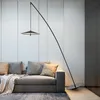 Moderne vis metalen vloerlamp thuis woonkamer lezen verlichting slaapkamer naast decor staande licht fa182