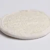 Naturlig exfoliating loofah pad för kroppsbad hud dusch loofah svamp rengöring borste massage spa ta bort den döda huden wb2445