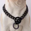 15mm 316L Roestvrij Staal Vergulde Halsbanden Cubaanse Link Chain Puppy Ketting Hond Accessoires Benodigdheden5988837