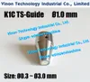 K1CN TS Guide D = 0,3-3.0mm Case ze stali nierdzewnej + wkładka ceramiczna F140D (D14X24H) EDM Wiertniarka dla K1CN K1CS Small Hole EDM So Dick TS-Guide