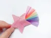 INS Boutique 20pcs Fashion Mignon Glitter Star Hairpins Solid Rainbow Lace Star Hair Clips Princess Headwear Hair Accessories 4744205