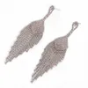 2020 Exaggerated big claw chain set diamond earrings drip fashion long tassel earrings drop mixed wholesale