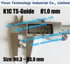 K1CN TS Guide D = 0,3-3.0mm Case ze stali nierdzewnej + wkładka ceramiczna F140D (D14X24H) EDM Wiertniarka dla K1CN K1CS Small Hole EDM So Dick TS-Guide