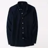 2020 Mens Oxford Macaroon Color Shirts Long Sleeve Men Dress Shirts Formal Business Social Many Color To Choose