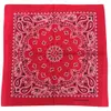 Katoen cashew bloem hip-hop bandana's voor vrouwen pocket vierkante hoofd nek sjaal polsband zakdoek mannen