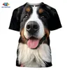 Men's T-Shirts Anime 3d Print Funny T Shirt Men Women Fashion T-shirt Border Collie Dog Top Kids Harajuku Tops Tee Shirts Homme Tshirt