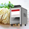 Fatiador de carne comercial LEWIAO em aço inoxidável totalmente automático 850 W Shred Slicer máquina de corte em cubos elétrica moedor de legumes