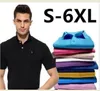 Yeni marka Tasarımcı Erkekler Lüks En kaliteli Timsah Nakış Polo Gömlek Kısa Kollu Serin Pamuk Slim Fit Casual İş Erkek Gömlek