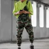 Män en axel mode jeans jumpsuit casual camouflage tryck jeans jumpsuits overall tracksuit camo suspender pant1245a