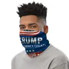 Trump écharpe Bandanas visage sans couture Tube magique garder l'amérique grands bandeaux Sports de plein air cyclisme chapeaux cou guêtre masque de fête 1398571