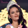Miss Universe filipiny korona Tiara klasyczny srebrny kolor Rhinestone ślubna tiara darmowa wysyłka RE998 Y200807