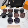 Luxury Brand Designer Sunglasses Top Quality Male and Female Polarized Large Frame Square Outdoor Fashion Glasses Suitable for Shopping Malls Travel Beaches